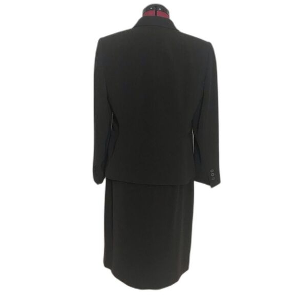 Tahari ASL Skirt Suit Women's Petite Size 10P Brown 2-Piece Set Blazer & Skirt - Picture 4 of 7